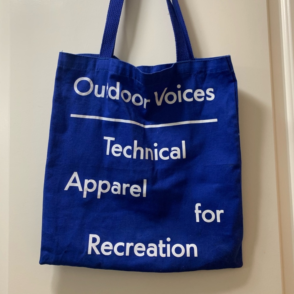 Outdoor Voices tote